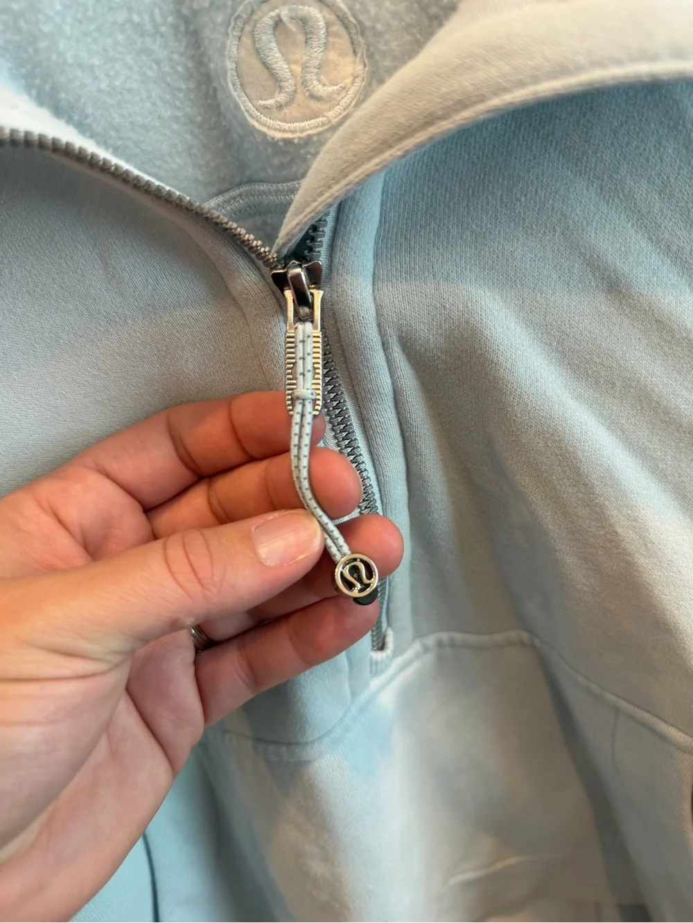 Lululemon half-zip scuba